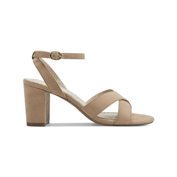 Charter Club Womens Kyraa Faux Suede Dressy Block Heels size 10 - Picture 2 of 3